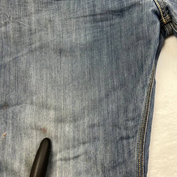 Levi's 514 Slim Straight Jeans Mens 34 x 30 Denim Pants‎ Blue Faded - Picture 3 of 16